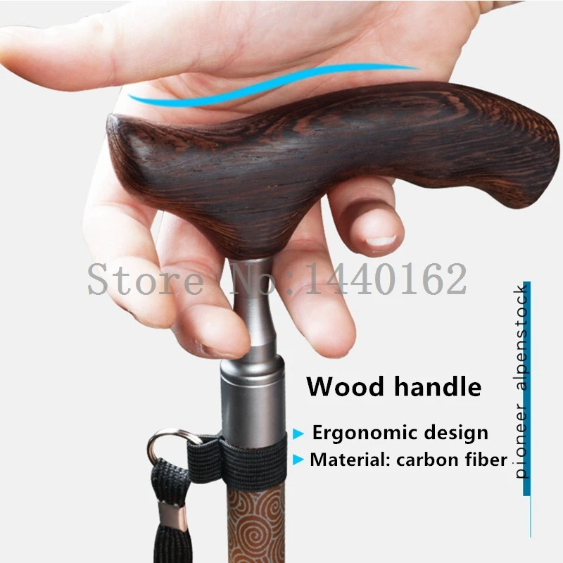 TP025 PIONEER old man Telescoping trekking poles 07