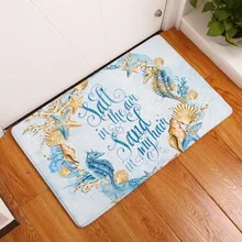 CAMMITEVER раковины коралловые морские звезды морская тема Бегемот кампус Ковер Площадь ковер для гостиной мягкие коврики