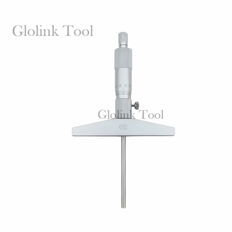 0-50 мм 0,01 мм SHAN бренд глубина микрометр измерительный инструмент из нержавеющей стали метрические микрометры