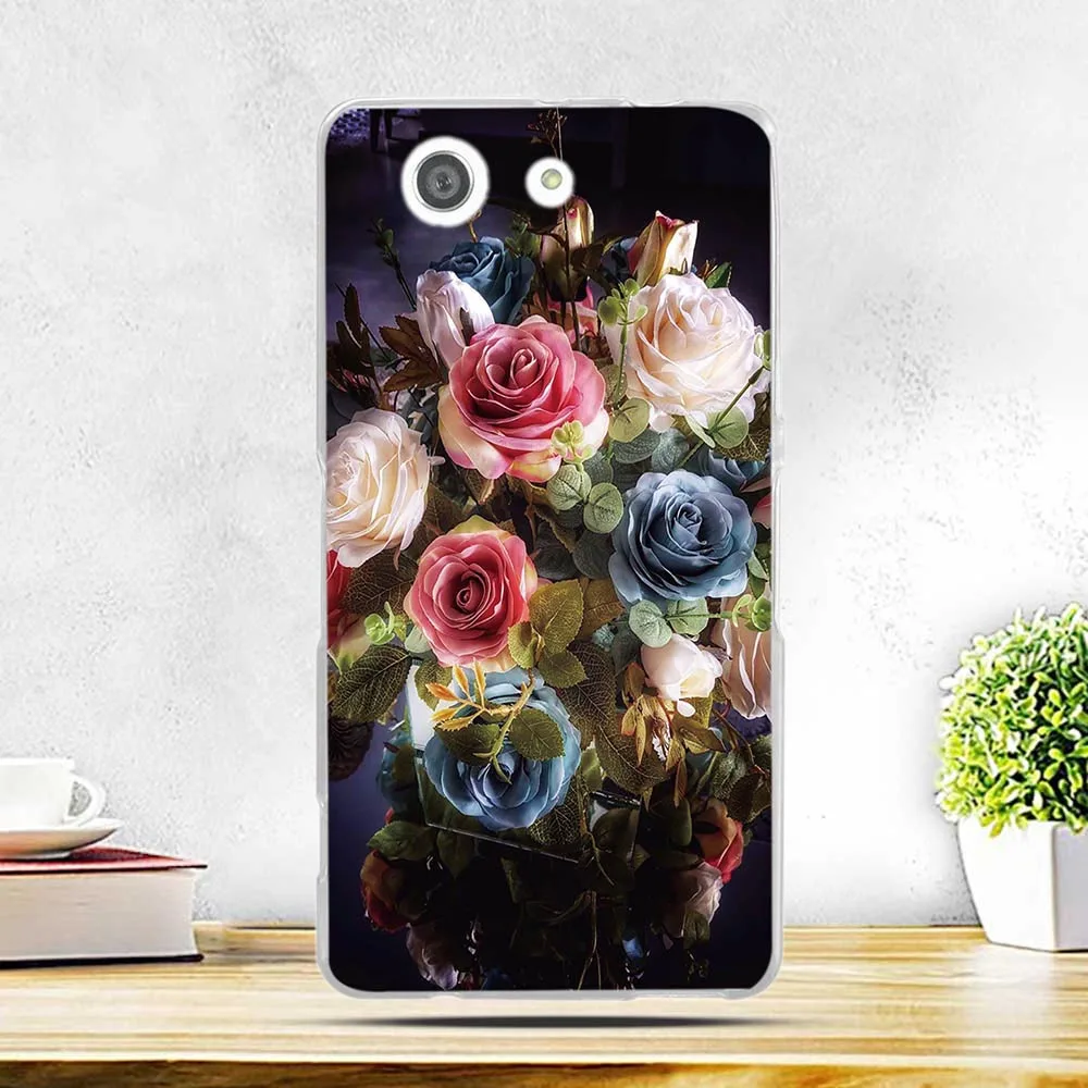 Мягкий чехол из ТПУ для Sony Xperia Z3 Compact Mini D5803 D5833 E5 F331 C3 D2533 XA F3111 M5 Dual E5603 M4 Aqua E2303|m4