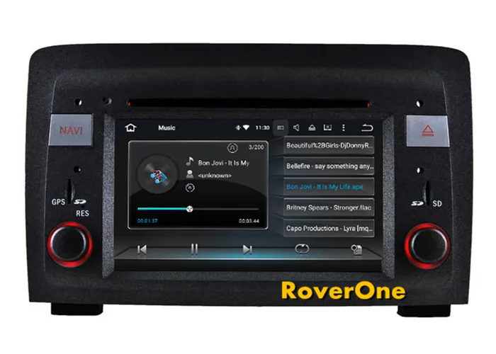 Для Fiat Idea Lancia Musa Android 7,1 Авторадио автомобильный DVD стерео радио gps навигационная система автозапчасти аксессуары