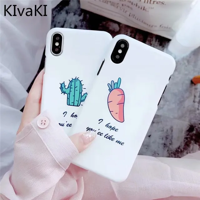 Cheap KIvaKI Luxury Hard UV Glossy PC Phone Case For iphone X 7 6 6s 8 Plus Fashion Funny cactus carrot Back Cover Ultra thin Cases Cheap KIvaKI Luxury Hard UV Glossy PC Phone Case For iphone X 7 6 6s 8 Plus Fashion Funny cactus carrot Back Cover Ultra thin Cases