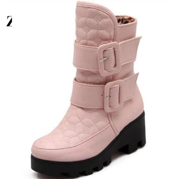 

Zapatos Mujer Winter Platform Ankle Martin Snow Boots Shoes Woman For Women Pumps Girls Ladies Sapato Feminino Fashion G61268