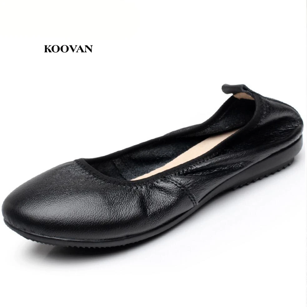 flat black womens work shoes