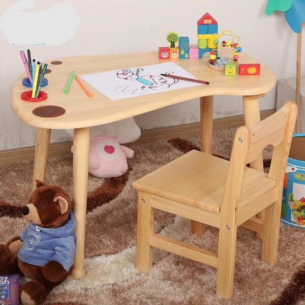 Children Tables Kids Furniture Solid Wood Ankle Kids Table