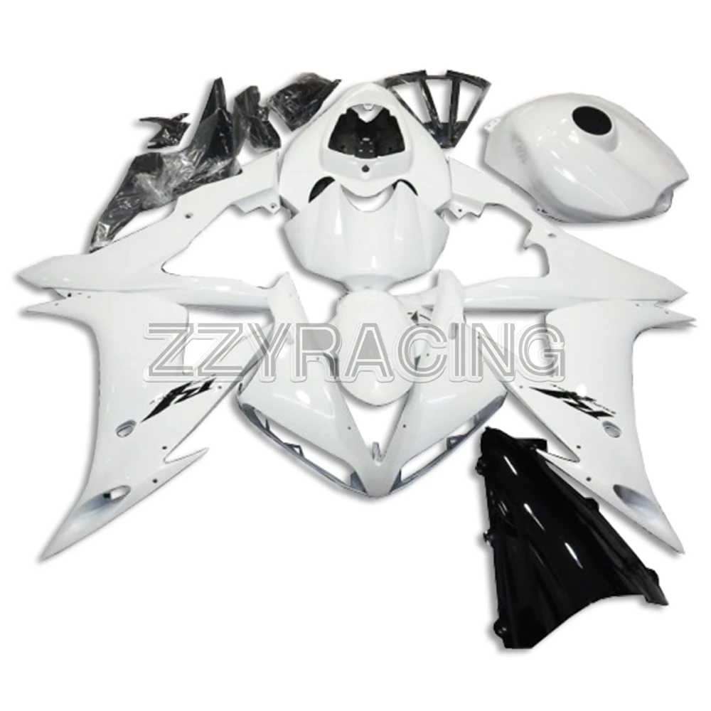 Injection Fairings for Yamaha YZF R1 2004 2005 2006 Panels ABS Plastic YZF1000 04 05 06 Complete Hulls Body Work Pearl White Kit |