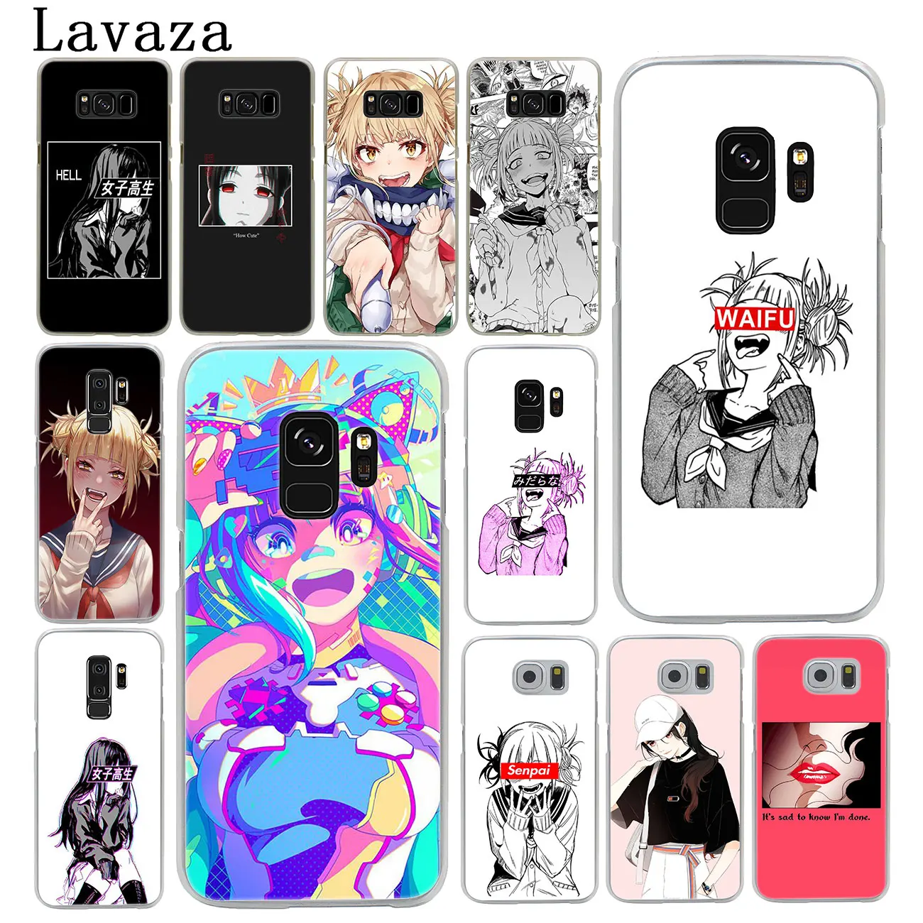 

Lavaza ahegaoo Himiko Toga Boku No Hero Academia Hard Phone Case for Samsung Galaxy S10 E S8 + S9 Plus S6 S7 Edge S10E Cover