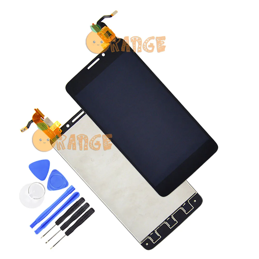 НОВАЯ Замена Для Alcatel One Touch Idol X 6040 6040A 6040D 6040E ЖК-Дисплей Стеклянный Экран Касания