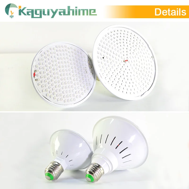 Kaguyahime 3~15W LED Grow Light E27 110V 220V LED Growth Bulb Lamp Full Spectrum 3W 4W 9W Indoor Plant Lighting UV Hydroponics