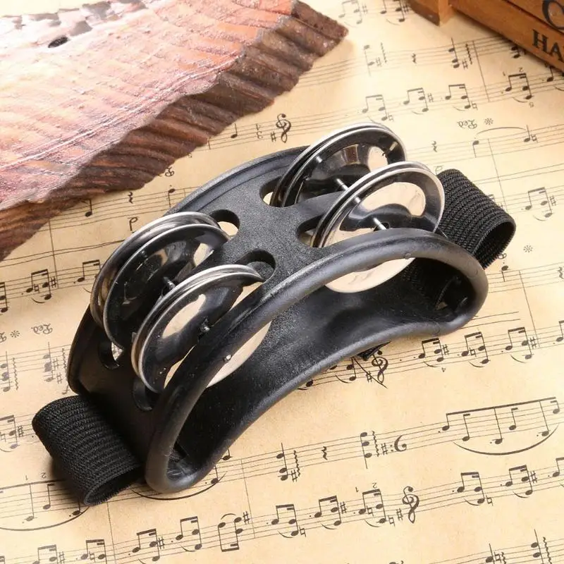 Алюминиевый сплав Cajon барабанные инструменты компаньон аксессуары ручной ножной Тамбурин Jingle Percussion