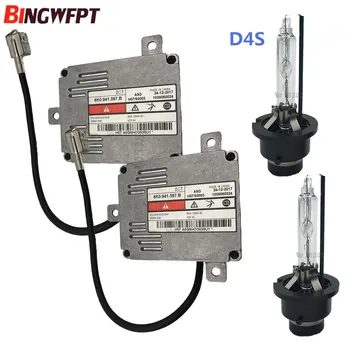 

2sets New Headlight Lamp HID Ballast for V W 8K0941597B 8K0 941 597 B 1036060014 D3S D3R D4S D4R HID Blub with wire