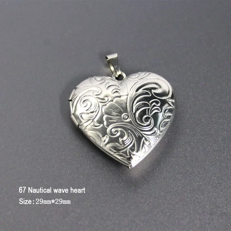 Wholesale 20pc/lot DIY Photo Frame Stainless Steel Gold Color Charms Locket Pendant Jewelry Making Family Memories Festival Gift