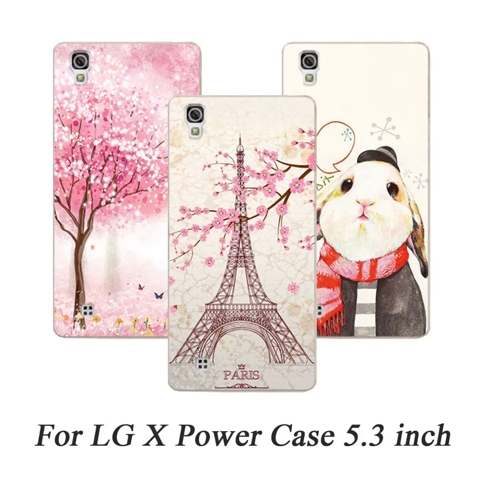 

Phone Case For LG Zero F620 H650 H650e Cases Hard Painted Cover For LG X Screen K500 X power Stylus 2 Ray X190 L9 2 Case Fundas