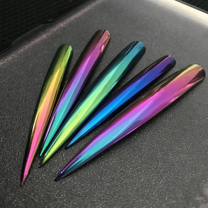 0.5g high grade chameleon powder chrome mirror nails powder pigment sequins nail art glitter decoration for gel nail polish