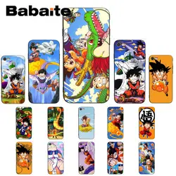 Babaite мультфильм Dragon Ball Z Super DBZ чехол Гоку черный мягкий чехол для телефона iPhone 8 7 6 S 6 Plus X XS MAX 5 5S SE XR 10