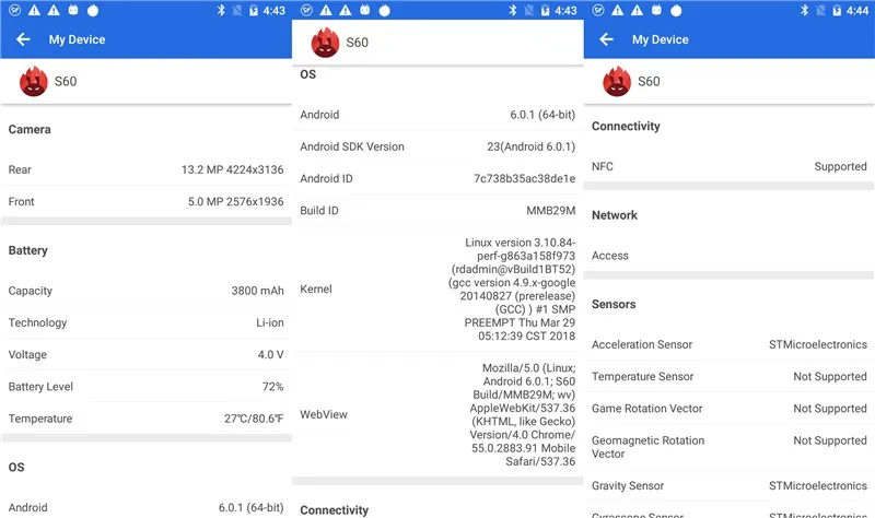 Водонепроницаемый мобильный телефон CAT S60 IP68, 4G LTE, пылезащитный, 4,7 дюймов, 3 Гб ОЗУ, 32 Гб ПЗУ, четыре ядра, 3800 мАч, Android