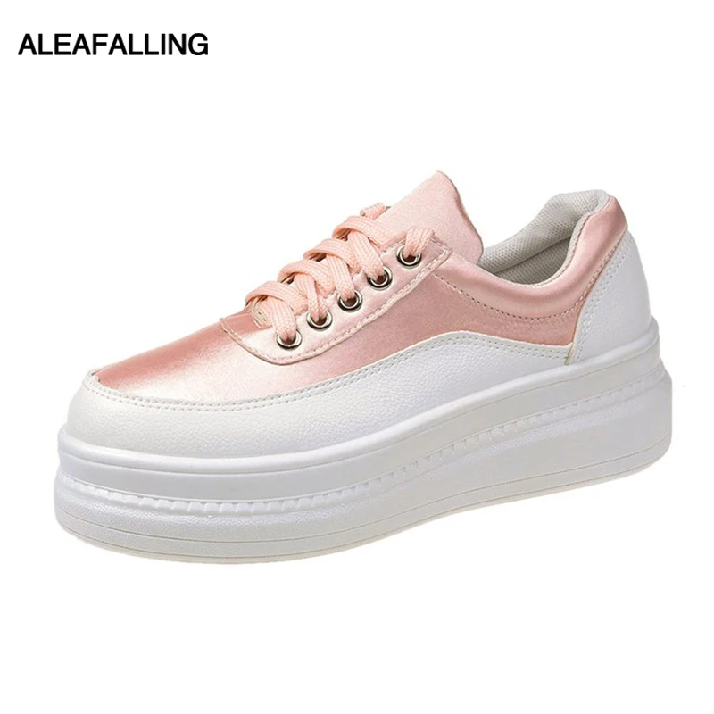 

Aleafalling Women Shoes Women Casual Anti-skip Sole Shoes Lace Up Women Flat Shoes Women Sneakers Round Toe Female Shoes AFL35