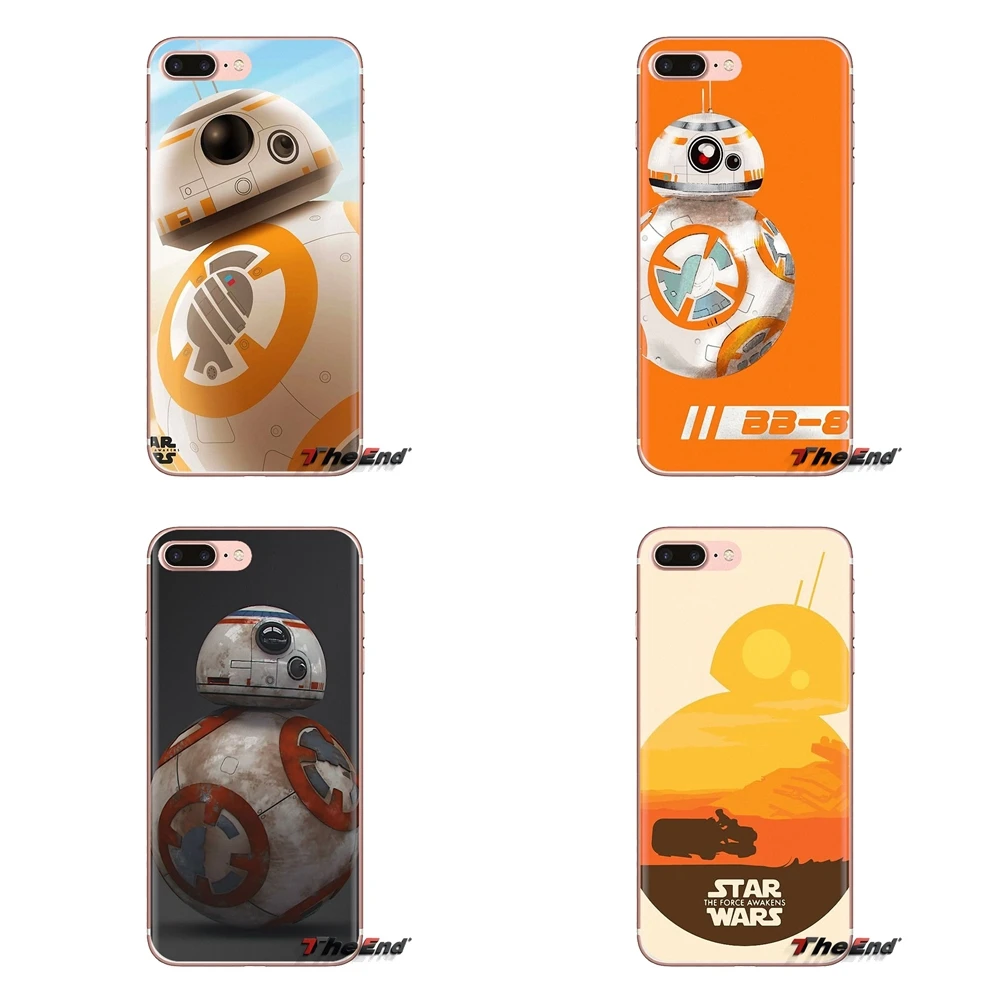 Звездные войны BB-8 Робот Силиконовые чехлы для телефонов Xiaomi Mi3 Samsung A10 A30 A40 A50 A60 A70