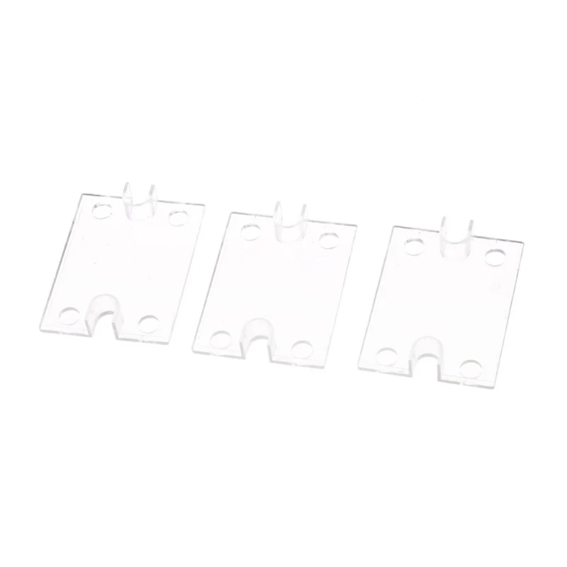 

3pcs Protective Cover Solid State Relay SSR Safety Plastic Cover Protective Case #Aug.26