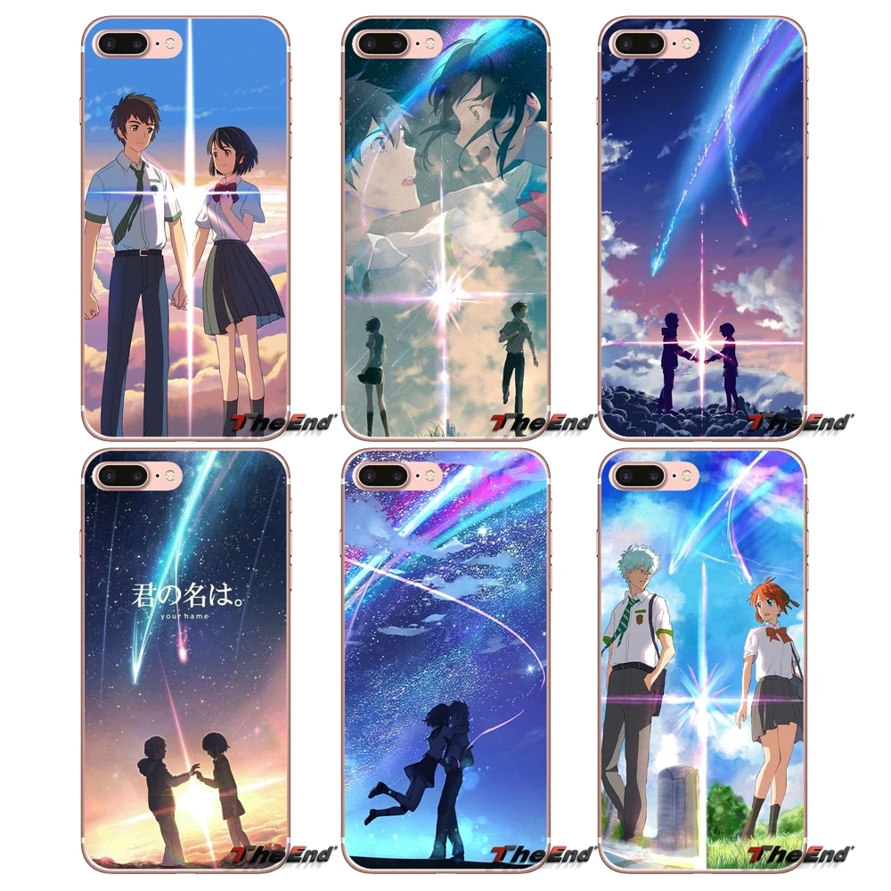 

For Huawei Honor 5A LYO-L21 Y6 II Compact Y5 2 Y5II Mate 10 Lite Nova 2i 9i Fundas Your Name Anime Accessories Phone Shell Cases