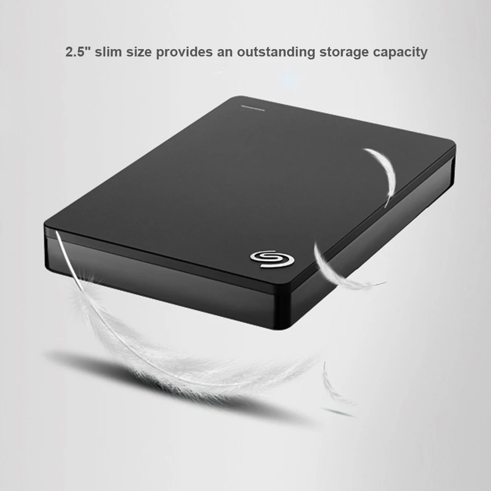 Внешний жесткий диск Seagate 4 ТБ 500GB 1 ТБ 2 ТБ Backup Plus Slim USB 3,0 HDD 2," Портативный внешний