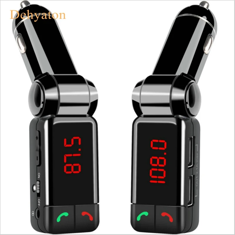 FM-передатчик BC06B ЖК-дисплей Bluetooth автомобильный комплект MP3 SD USB зарядное