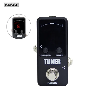 

Kokko FTN2 Mini Pedal Tuner LED Screen Guitar Effect Pedals High Quality Guitar Parts Accessories Guitarra Effect Pedal