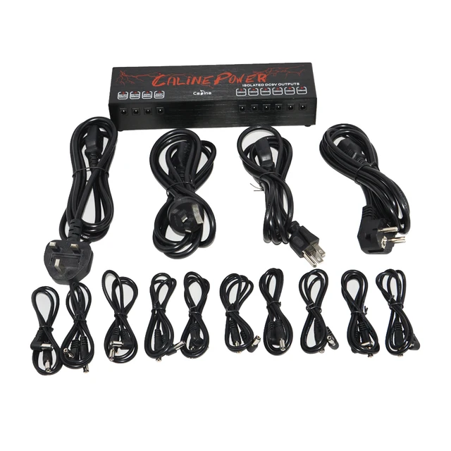 Cheap CP-08 Isolated Power Supply 10 Isolated Outlets 110V-230V Caline Power CP08 9V/12V/18V Effect Power