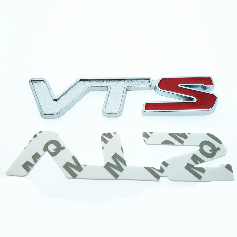 CDIY 3D металлический V T S VTS эмблема автомобиля логотип стикер для Citroen C3 C4 C5 Quatre Saxo