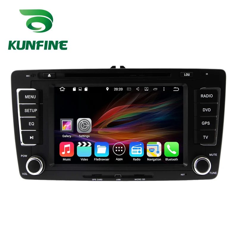 Android Car DVD GPS Navigation Multimedia Player Car Stereo For Skoda Octavia 2013 Radio Headunit  (2)