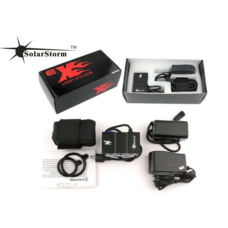 Sale Bicycle Light 4800MAH Battery Headlight LED Bike Flashlight Cycling Equipment MTB Bicycle Accessories 3