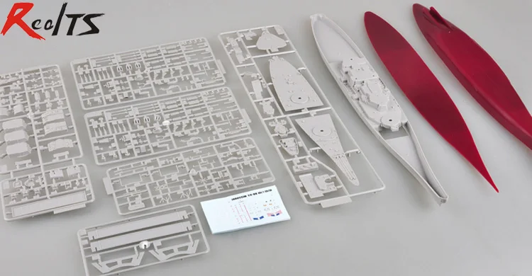 RealTS Trumpeter 1/700 масштаб 05705 USS модель BB-63 1991 | Игрушки и хобби