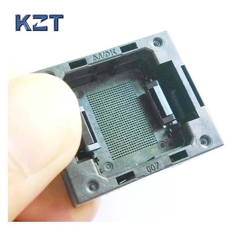 LGA60 Socket Open Top Structure IC Test Socket Burn in Socket Size 13