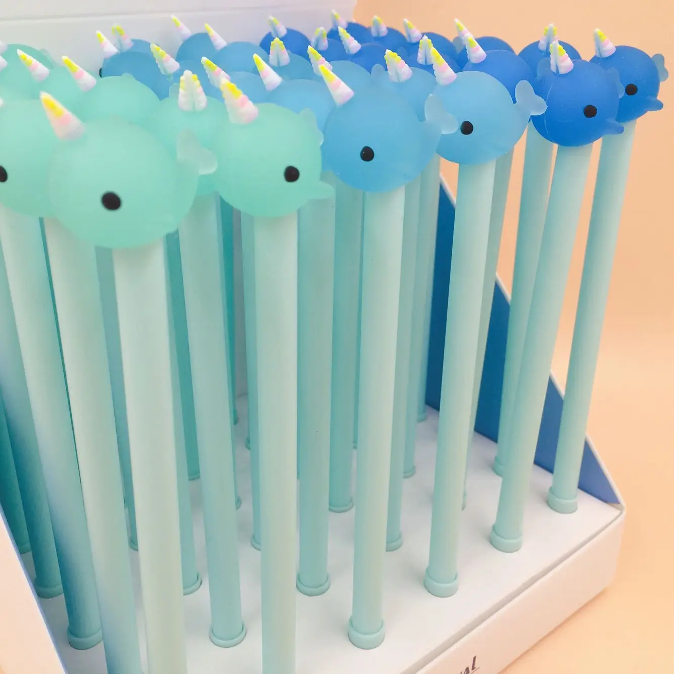 

36 Pcs/lot New Arrive Dolphin Gel Pen Signature Pen Escolar Papelaria School Office Supply Promotional Gift