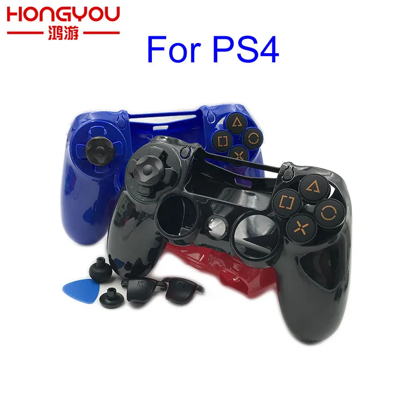 

12pcs Hard Case Protective Cover Shell housing Skin for Dualshock 4 PS4 Slim Pro Controller Gamepad Crystal Joypad Protector
