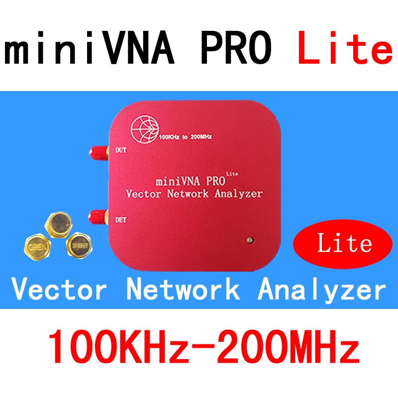 VNA 100K 200MHz Vector Network Analyzer miniVNA PRO Lite VHF NFC RFID RF Antenna Analyzer VNA
