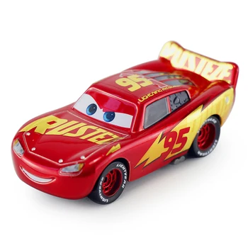 

Disney Pixar Cars 3 Plating Lightning McQueen Cool 1:55 Diecast Metal Alloy Car Model Birthday Christmas Gift Children Boy Toy