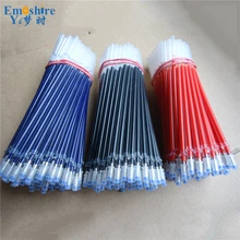 Новое поступление три Цвет Бизнес шариковой ручки рекламные ручки с гелевыми чернилами подпись ручка с заправляемым стержнем 0,5 мм для написания P315