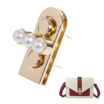 

Metal Clasp Turn Lock Twist Locks DIY Leather Handbag Bag Hardware Accessories