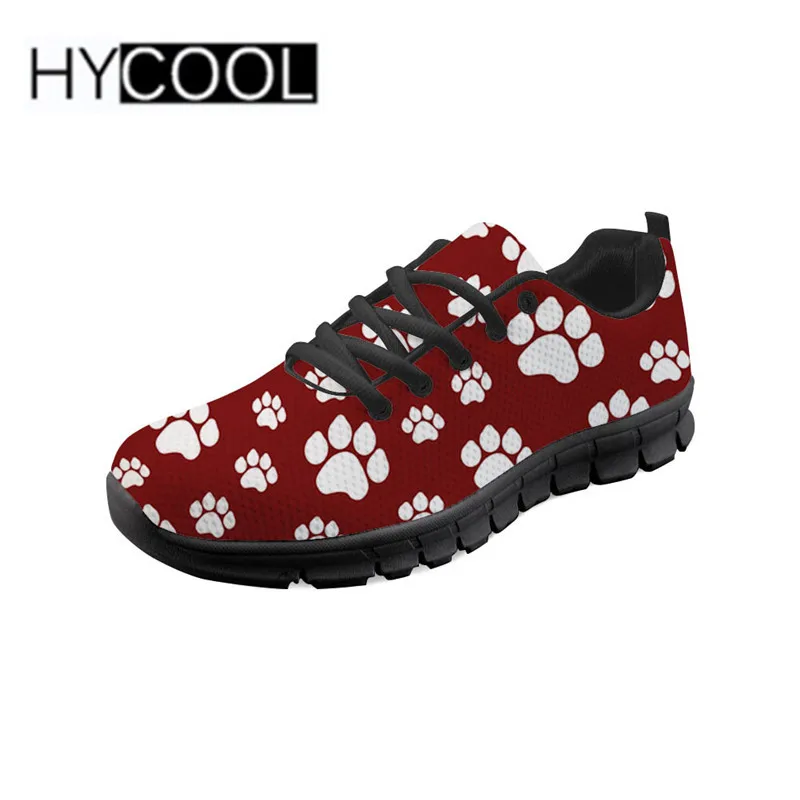 Womens lightweight Athelitic Running shoes Pugs Dogs Bulldog Puppy Life lace-up breathable fitness sneakers