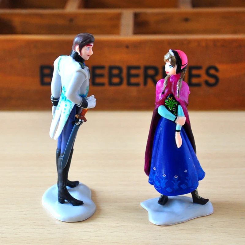 Disney Princess Toys 6pcs/Lot 5-11cm Frozen Snow Queen Elsa Anna Olaf Sven Kristoff Pvc Action Figure Doll For Kids Gift Disney Princess Toys 6pcs/Lot 5-11cm Frozen Snow Queen Elsa Anna Olaf Sven Kristoff Pvc Action Figure Doll For Kids Gift
