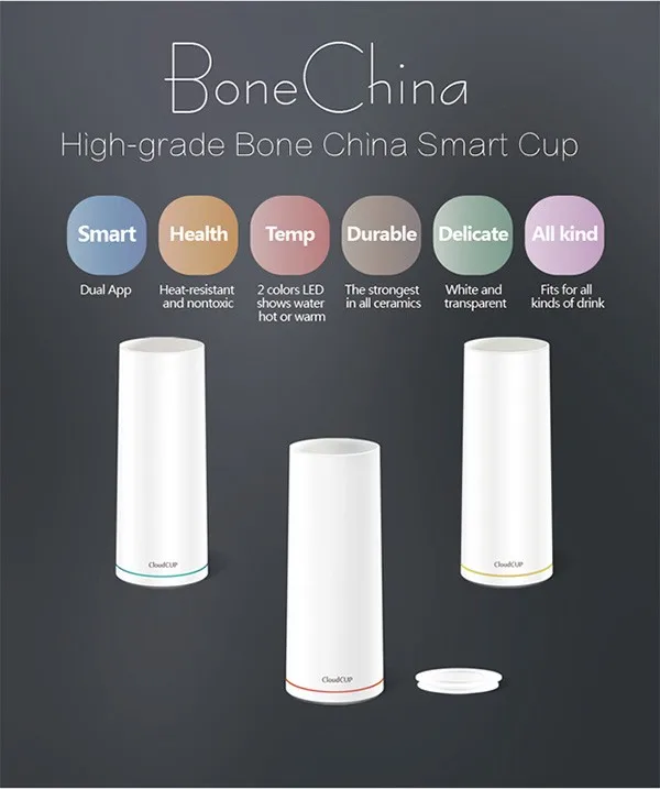 Cloud cup Healthy newest patent ceramic cup smart vacuum football