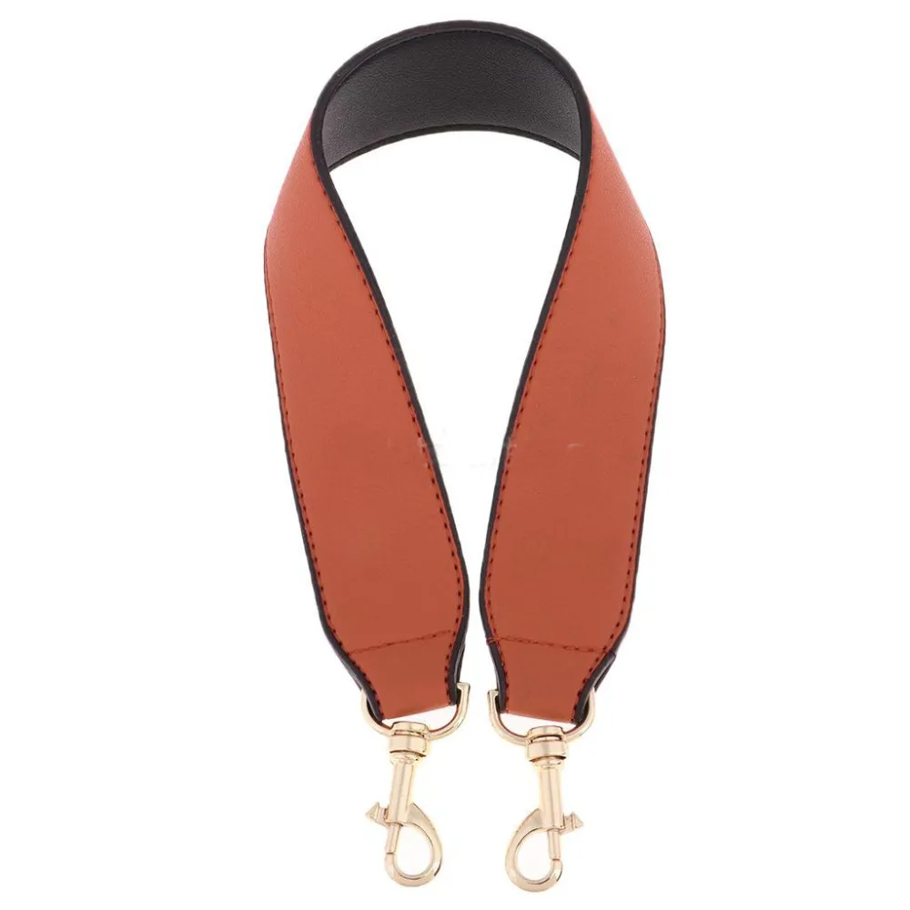 

Bag Strap PU Leather Woman Shoulder Bag Handles Handbag Strap Belt 50CM Long Band DIY Replacement Accessories Gold Buckle KZ1005