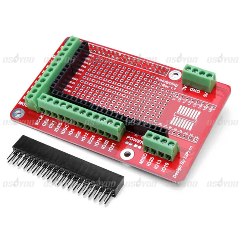 

Prototyping Expansion Shield Board For Raspberry Pi 2 Model B & RPI B+ Free Shipping