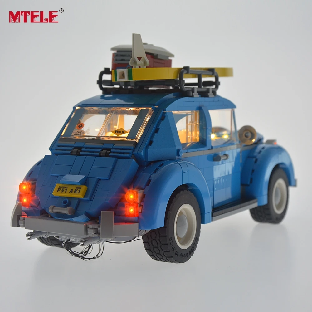 MTELE LED Light Kit For 10252 Beetle Building Lighting Set Compatile With 21003(Not Include The Model