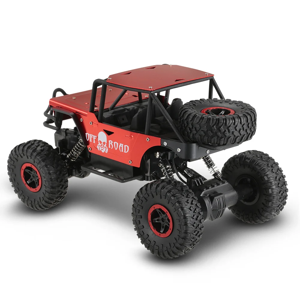 

Flytec NO.699-115 1/18 4WD 2.4G Alloy Off-Road Climbing Drift RC Car Speed Remote Control Climber Vehicle for Kid Children Toy