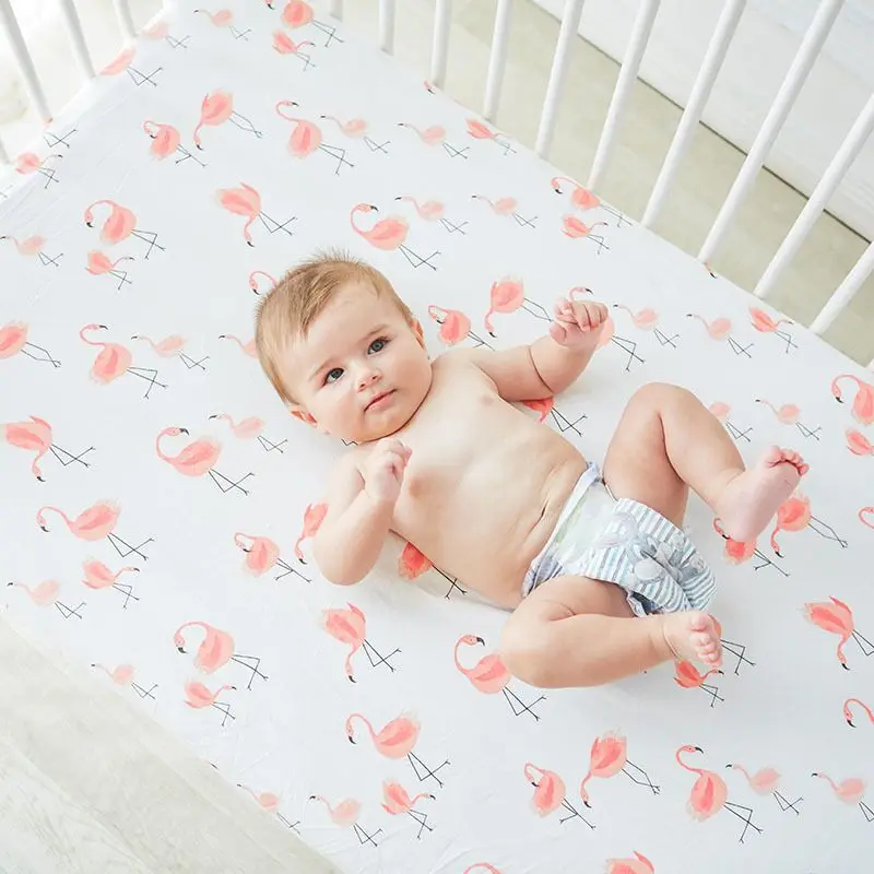 1pcs Baby Bed Sheets Pure Cotton Cute Flamingo Crib Sheets Soft | 1pcs baby bed sheets 100 cotton cute flamingo crib sheets 1pcs Baby Bed Sheets Pure Cotton Cute Flamingo Crib Sheets Soft | 1pcs baby bed sheets 100 cotton cute flamingo crib sheets