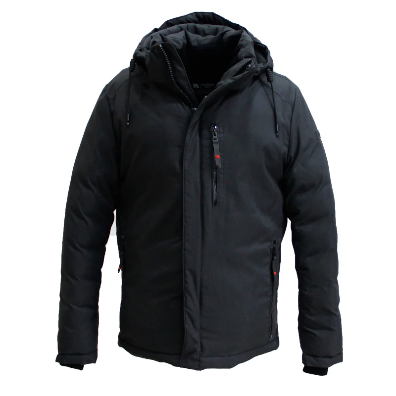 TALIFECK 2018 New Fashion Jacket Winter Smart Casual Men Jacket Outerwear Hat Detachable Mens jackets and Coats Thick