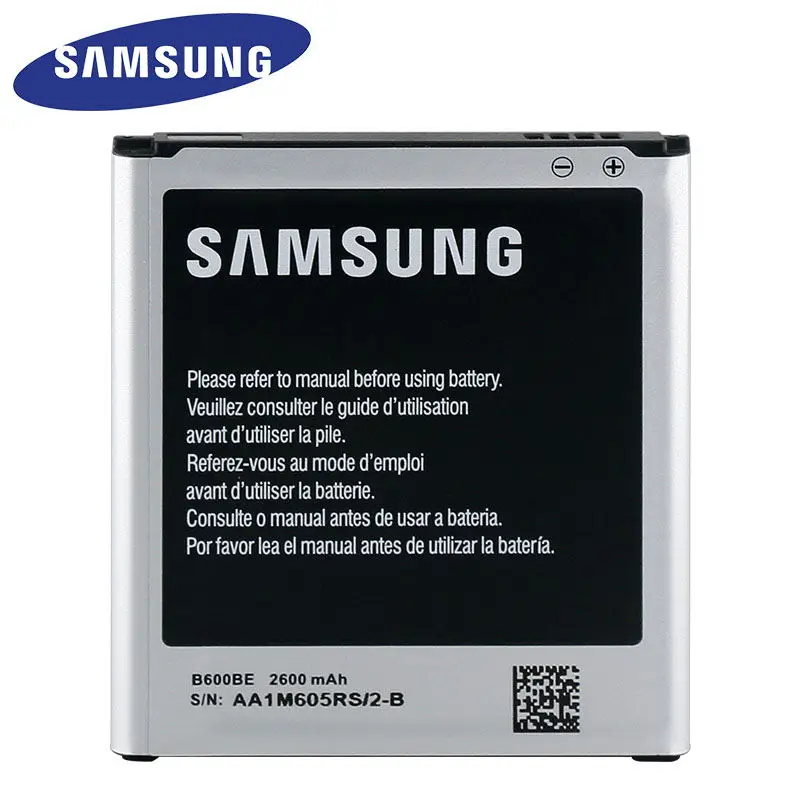 B600BE 2600 мА/ч Оригинальная батарея Samsung Galaxy S4 i9500 i9505 i337 i545 i9295 i9502 i9506 L720 M919 E330S с NFC|samsung