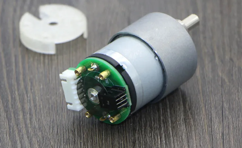 Dc gear motor with optical encoder_